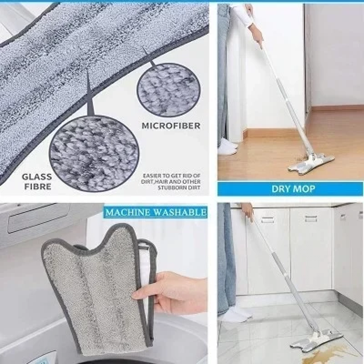 Aurora Παρκετέζα Περιστρεφόμενη / με Μικροίνες Twist Mop