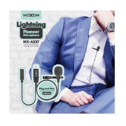 MOXOM MX-AX37 Lightning Pioneer Microphone PLUG and Play 1,5 Meter (HD Sound Recording)