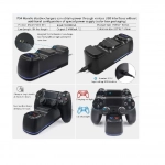 Διπλή Βάση Φόρτισης Χειριστηρίων PS4 – Dual Charge Stand SND-413