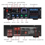 Ενισχυτής ήχου 2X70W karaoke FM/BluetoothMP3/Usb/Bluetooth Andowl Q-GF289