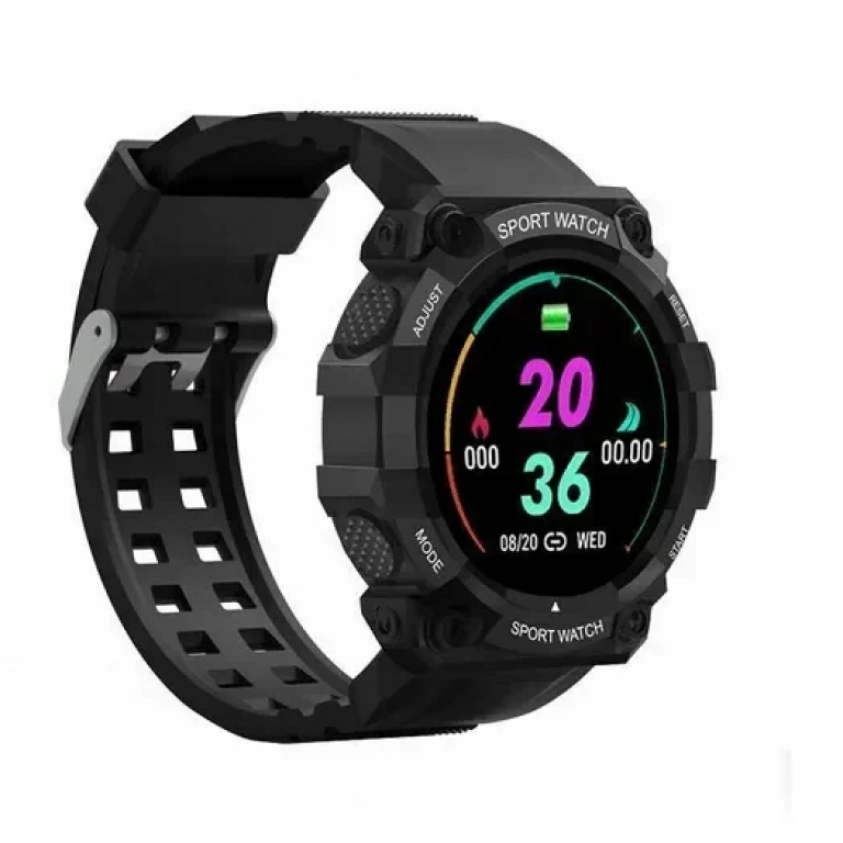 Smartwatch με παλμογράφο και απάντηση κλήσεων – μηνυμάτων FD68S μαύρο