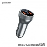 Φορτιστής αυτοκινήτου Remax LINSEY SERIES 45W QC3.0 2USB (RCC325)