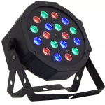 Φωτορυθμικό RGB 18 LED 19x11x19cm CY-80008 Μαύρο