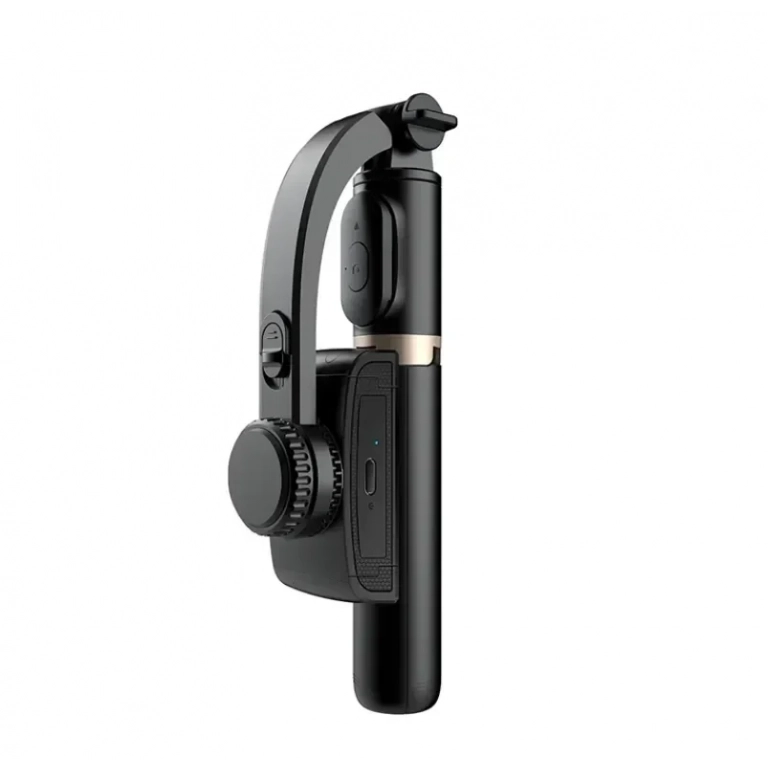 Q08 Selfie Stick Τρίποδο Κινητού με Bluetooth Μαύρο