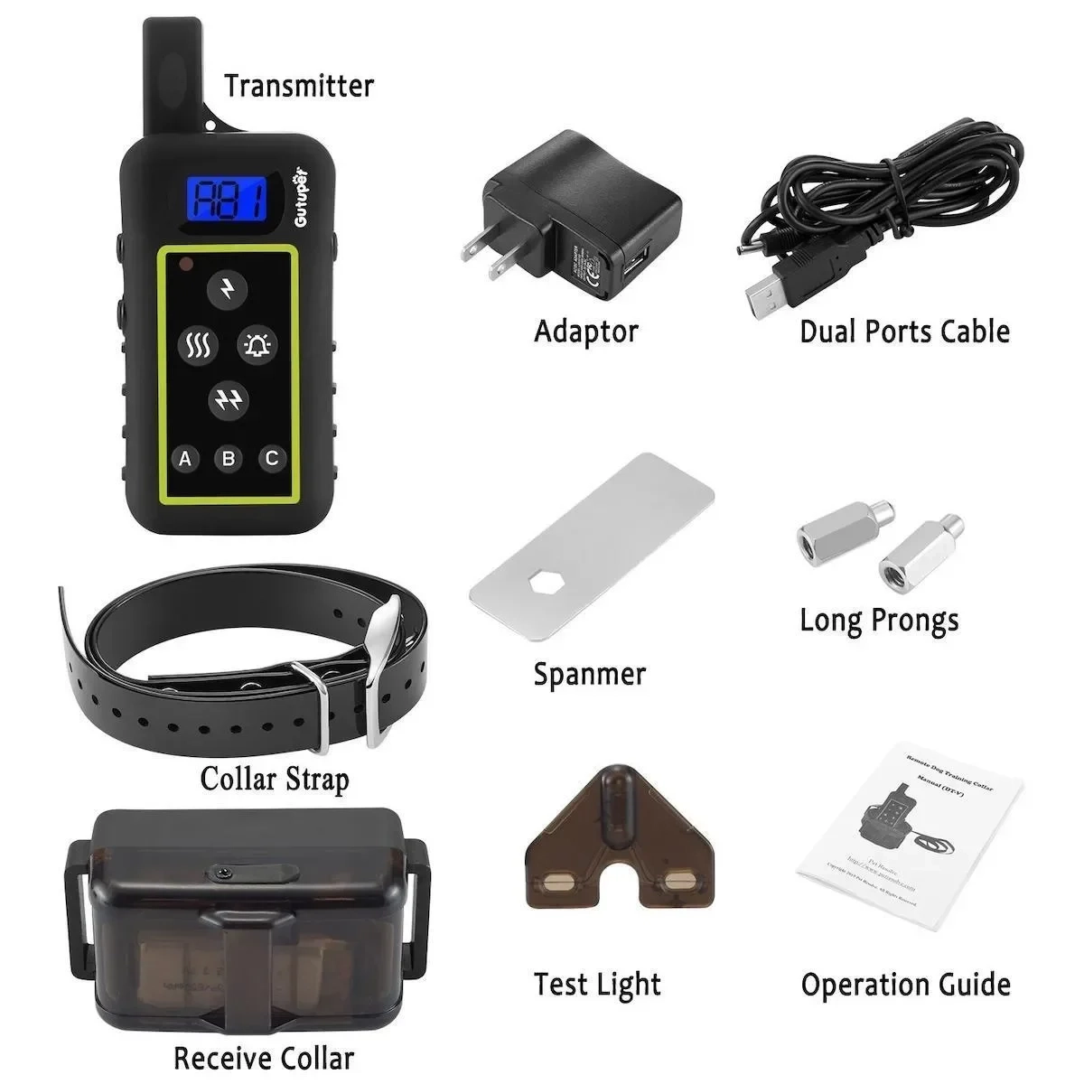Ηλεκτρικό Κολάρο Εκπαίδευσης Σκύλου Trainertec Dog Training Collar DT2200