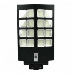 Ηλιακός Προβολέας 640LED 800W IP65 με Τηλεχειρισμό & Χρονοδιακόπτη OEM - Μαύρο