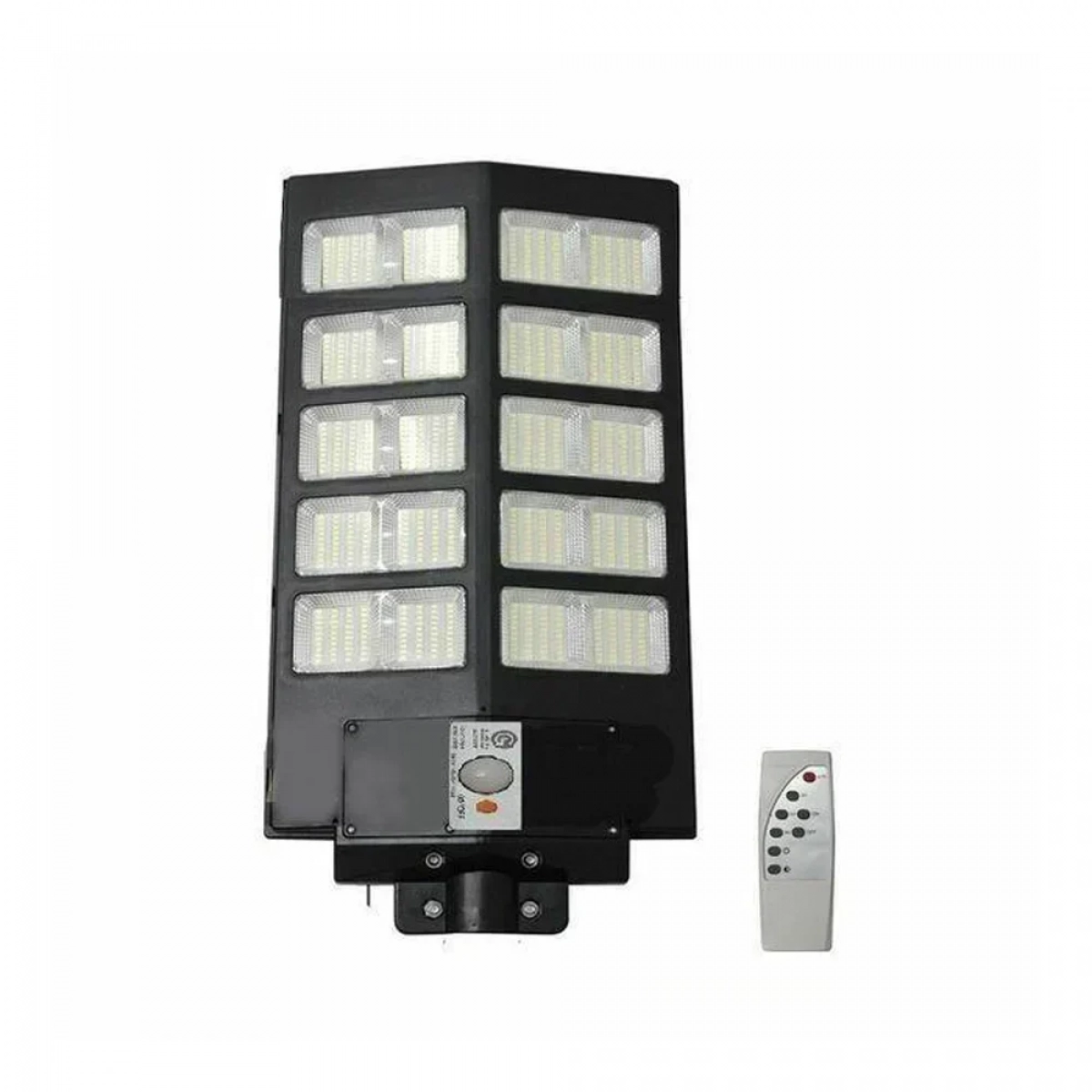 Ηλιακός Προβολέας 840LED 1000W IP65 με Τηλεχειρισμό & Χρονοδιακόπτη OEM – Μαύρο