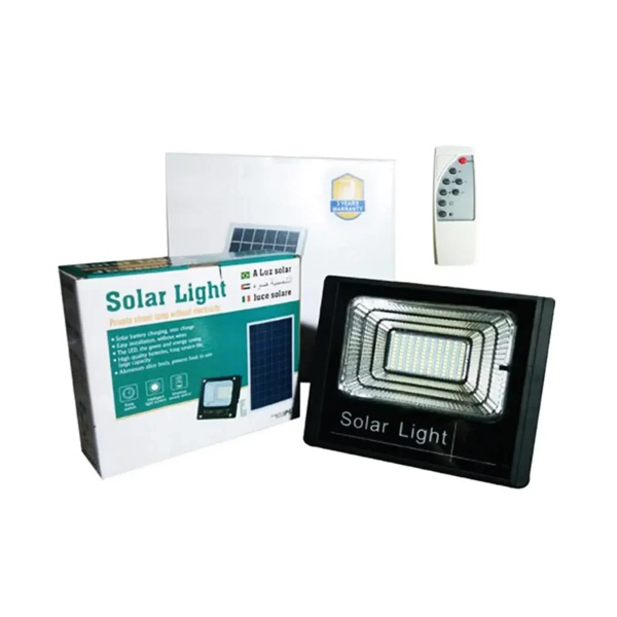 Ηλιακός προβολέας LED 240w αδιάβροχος με τηλεχειριστήριο HB-G240 OEM