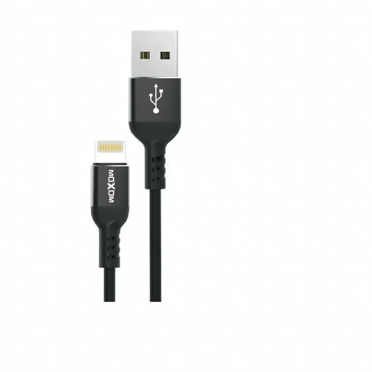 Καλώδιο Φόρτισης 4 Μέτρα Lightning Iphone MoXom MX-CB44 Swing 2.4A Μαύρο
