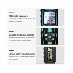 Andowl Laser Rangefinder 120M Digital IP54 Ψηφιακός Μετρητής Απόστασης