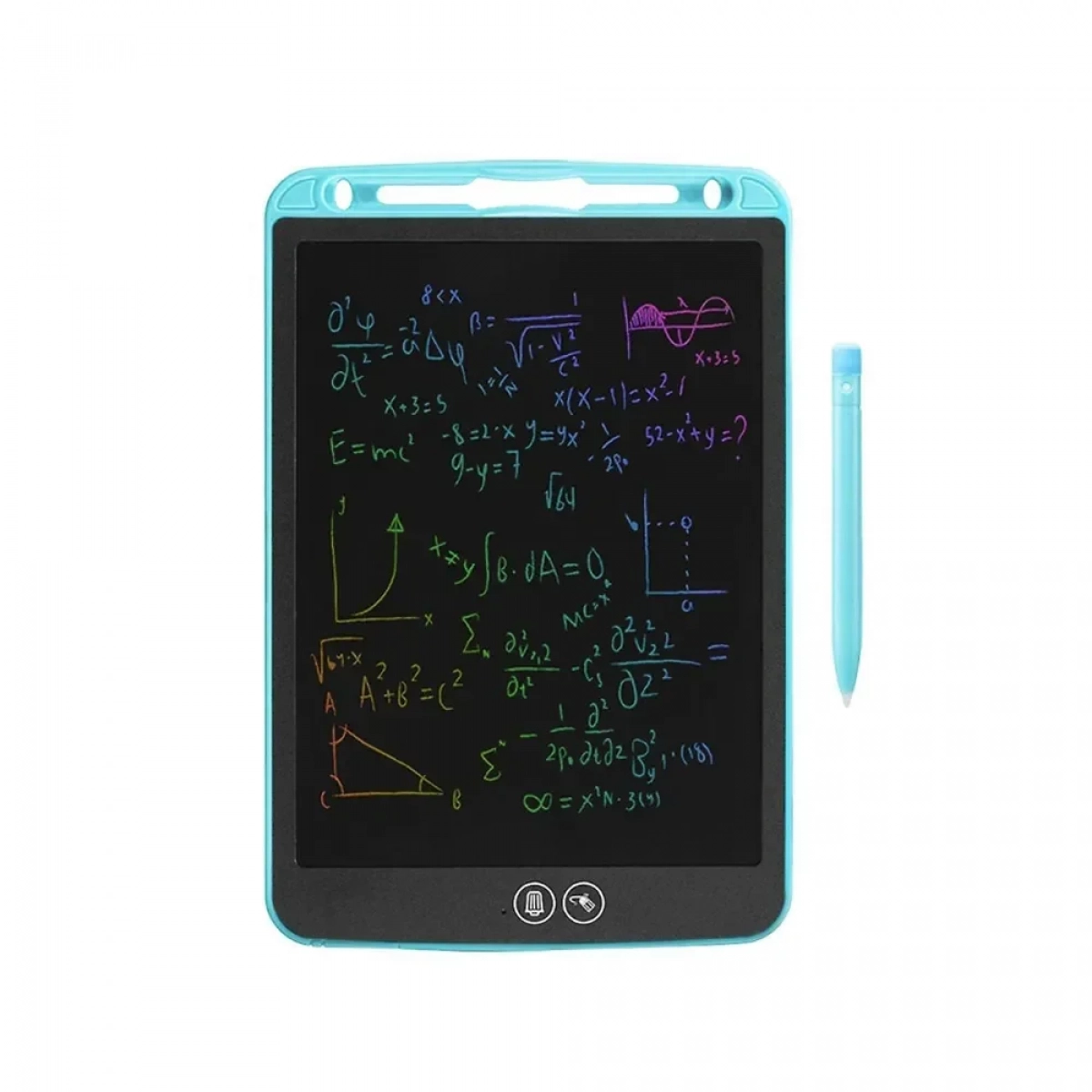 Ηλεκτρονικό σημειωματάριο με οθόνη 10″ LCD Writing Tablet γαλάζιο - Image 8