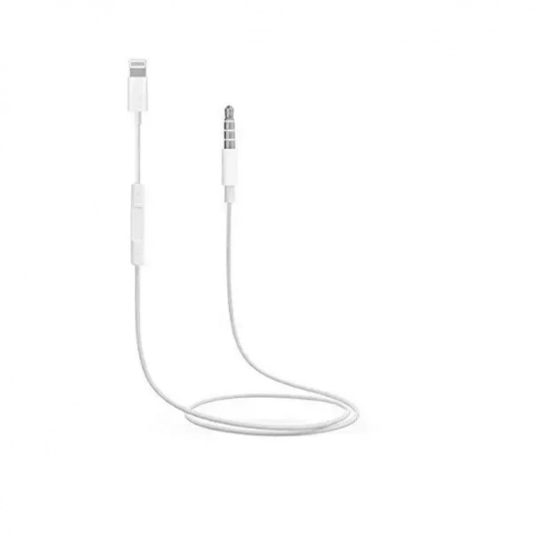 MH021 Lightning to 3.5 AUX Audio Wire Control Adapter Cable