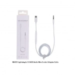 MH021 Lightning to 3.5 AUX Audio Wire Control Adapter Cable
