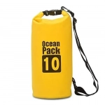 Ocean Pack Στεγανός Σάκος με Λουρί Ώμου Κίτρινος 10lt