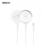 Remax Ασύρματος Φορτιστής (Qi Pad) 15W Λευκός (RP-W50)
