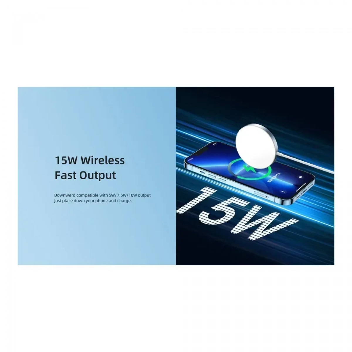 Φορτιστής 15W Re max RP-W58 Λευκό