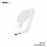 Remax RPP-85 Power Bank 10000mAh 22.5W με Θύρα USB-A Λευκό