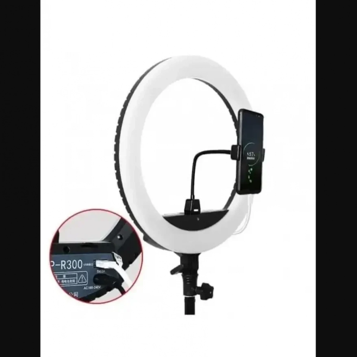 Ring Supplementary Lamp μη πολικός φωτισμός με θήκη κινητού και τηλεχειριστήριο