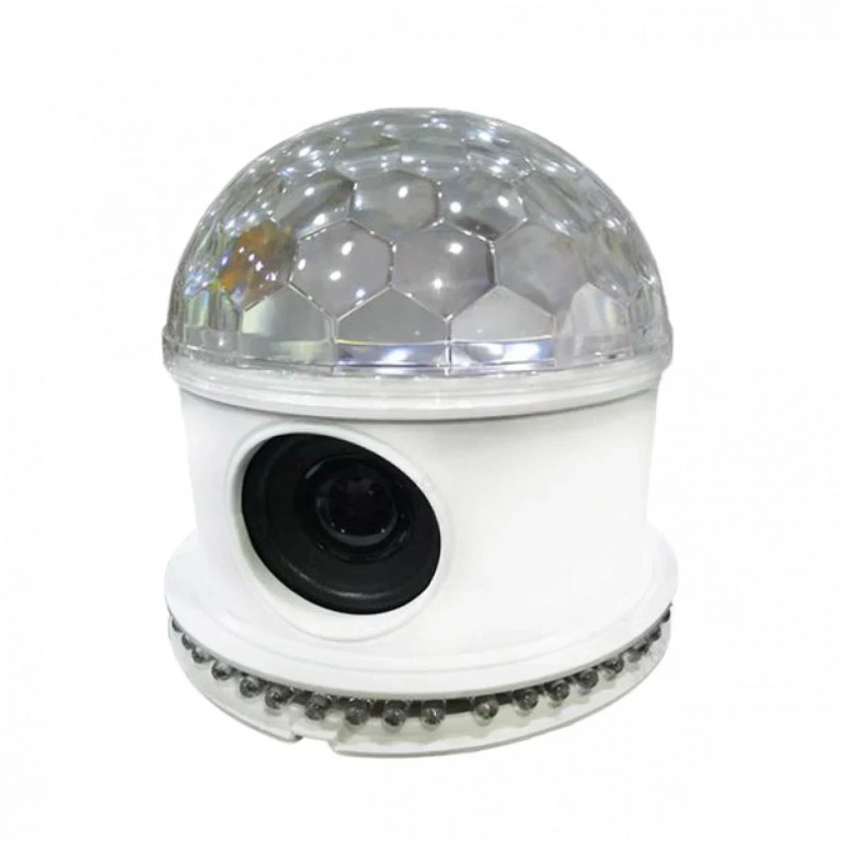 MG-02 Bluetooth Διακοσμητικό Φωτιστικό Party Light LED σε Λευκό Χρώμα