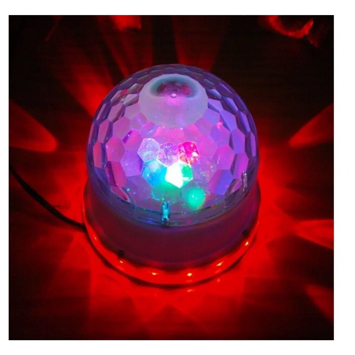 MG-02 Bluetooth Διακοσμητικό Φωτιστικό Party Light LED σε Λευκό Χρώμα