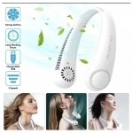 Ρυθμιζόμενος φορητός ανεμιστήρας λαιμού χωρίς λεπίδες Arctic Air Freedom Λευκό - Photo2