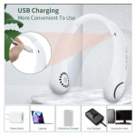 Ρυθμιζόμενος φορητός ανεμιστήρας λαιμού χωρίς λεπίδες Arctic Air Freedom Λευκό - Photo3