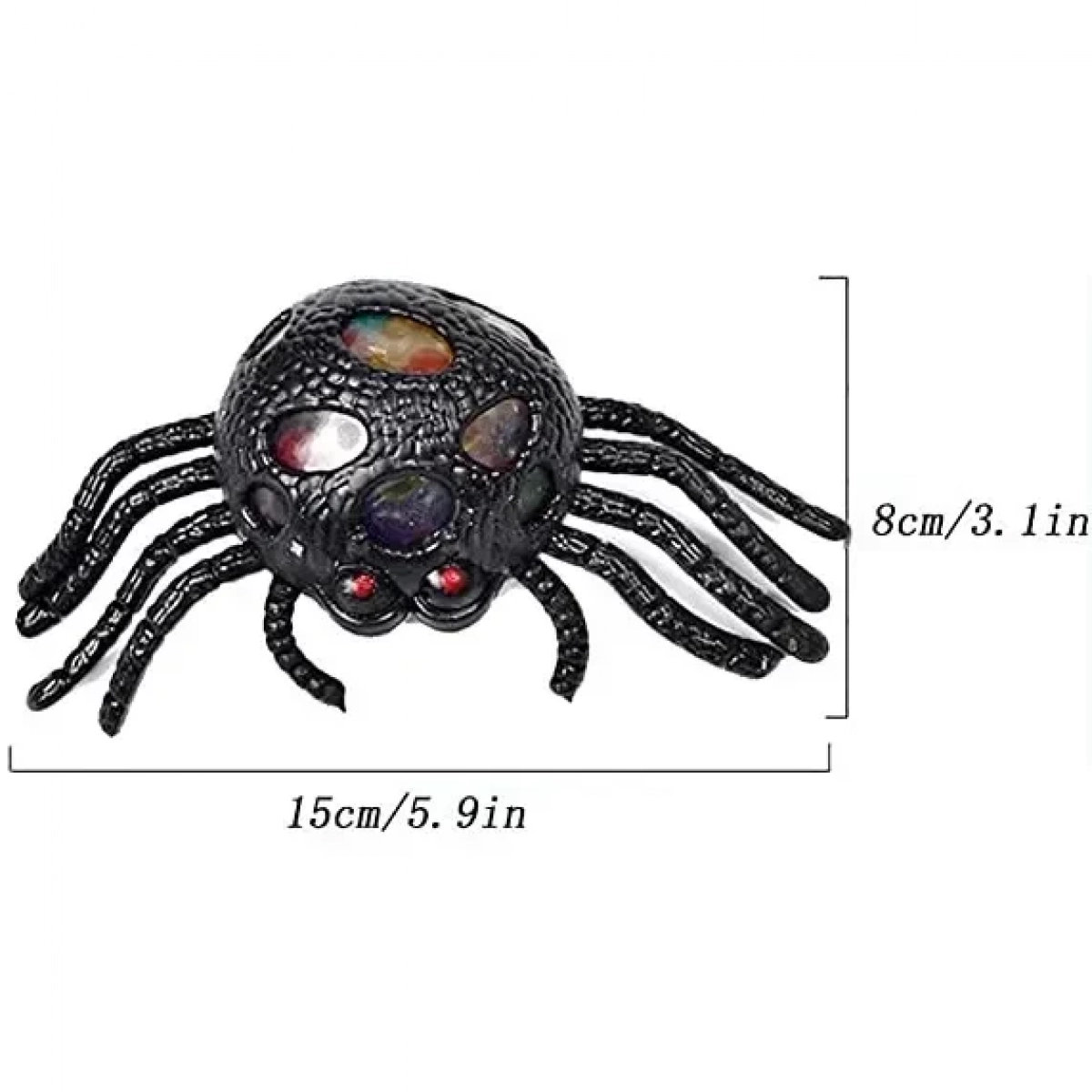 Anti-stress ball με πολύχρωμα μπιλάκια Αράχνη - Image 3