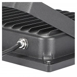 Στεγανός Προβολέας IP66 Ισχύος 400W με Ψυχρό Λευκό Φως σε Μαύρο χρώμα LYLU400