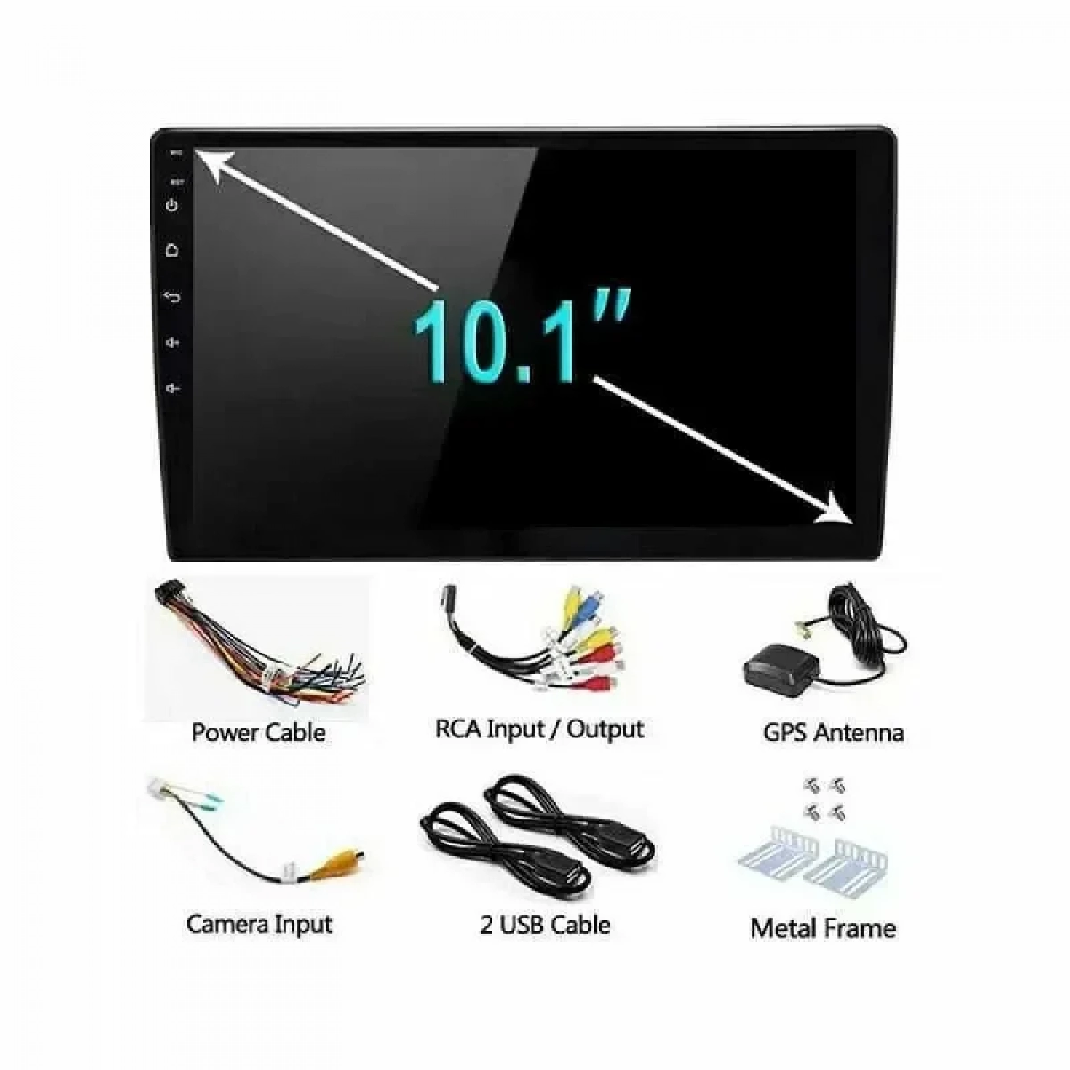 Touch screen Bluetooth oθόνη αυτοκινήτου 10″ Pervoi CTC-1081 Μαύρο