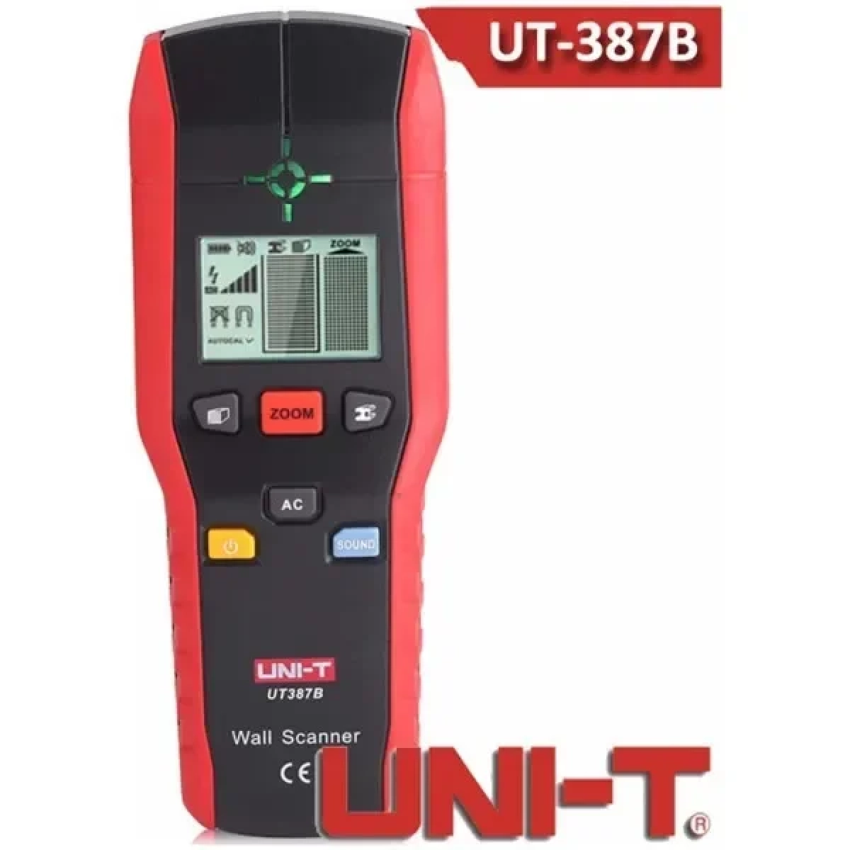 Uni-T UT-387B Ψηφιακός Ανιχνευτής Καλωδίων, Μετάλλου & Ξύλου
