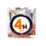 Moxom USB 2.0 Cable USB-C male - USB-A female Μαύρο 4m (MX-CB44)