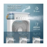 Φορητό air cooler fan 3 ταχυτήτων 3W με ψεκασμό