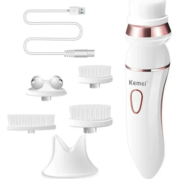 Kemei Deep Clean Kit Βούρτσα Καθαρισμού Προσώπου KM-7204