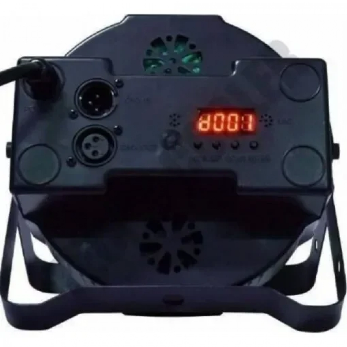 Φωτορυθμικό RGB 18 LED 19x11x19cm CY-80008 Μαύρο