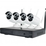 KS-4NK1-720 Ολοκληρωμένο Σύστημα CCTV Wi-Fi με 4 Κάμερες HD NVR