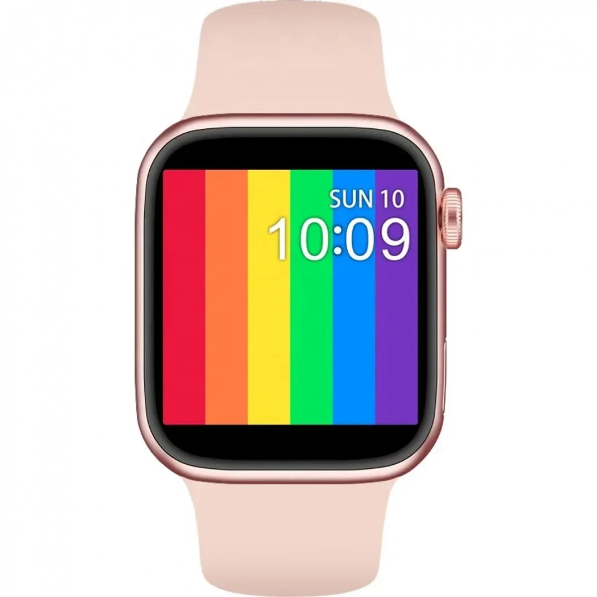 Andowl Q19 Smartwatch με Παλμογράφο (Ροζ)