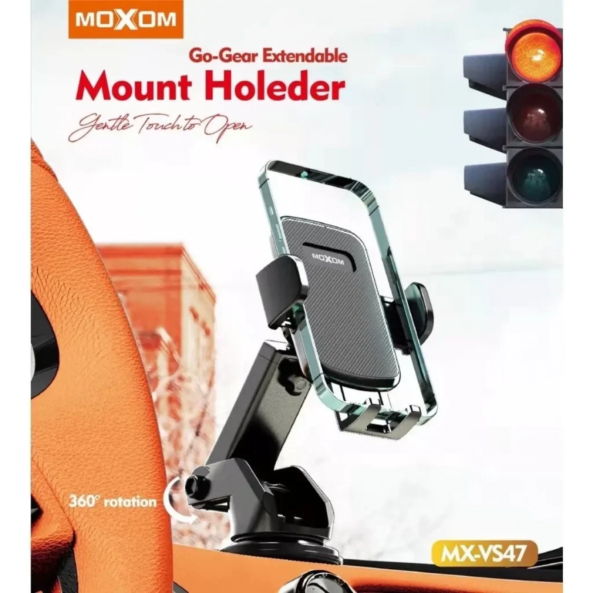 Moxom Βάση Κινητού Αυτοκινήτου MX-VS47