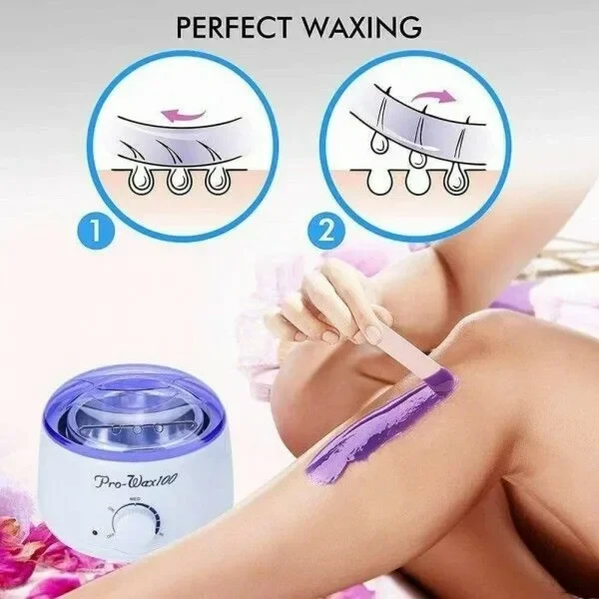 Pro Wax Κεριέρα Αποτρίχωσης με Κάδο 400ml 100W 55539