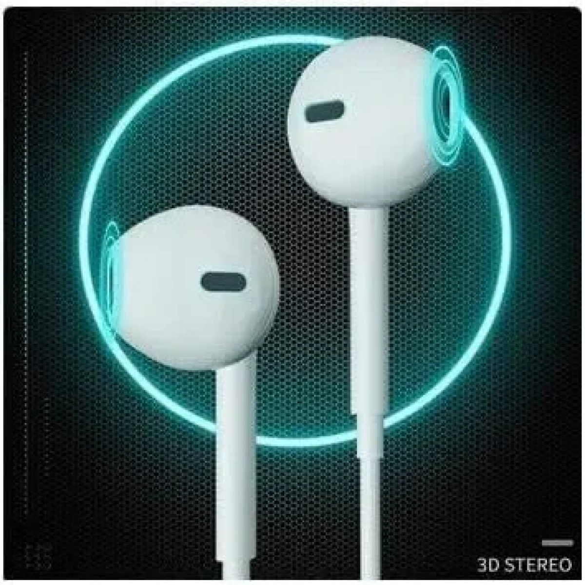 Earphone GJ011 In-ear Handsfree με Βύσμα USB-C Λευκό