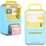 Money Box για παιδιά Κινούμενα σχέδια μουσικής Κωδικός κατάθεσης Μηχάνημα αυτόματης κύλισης χρημάτων Atm