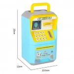 Money Box για παιδιά Κινούμενα σχέδια μουσικής Κωδικός κατάθεσης Μηχάνημα αυτόματης κύλισης χρημάτων Atm