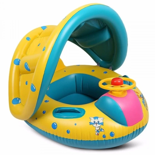 Σωσίβιο Swimtrainer με Μήκος 73εκ. και Σκίαστρο