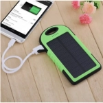 Αδιάβροχος Ηλιακός Φορτιστής 5000mAh STB-200 με 2 Θύρες USB-A Πράσινο ST900