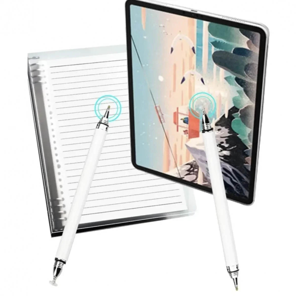 Andowl Q-Pencil 2 Γραφίδα Αφής σε Λευκό χρώμα