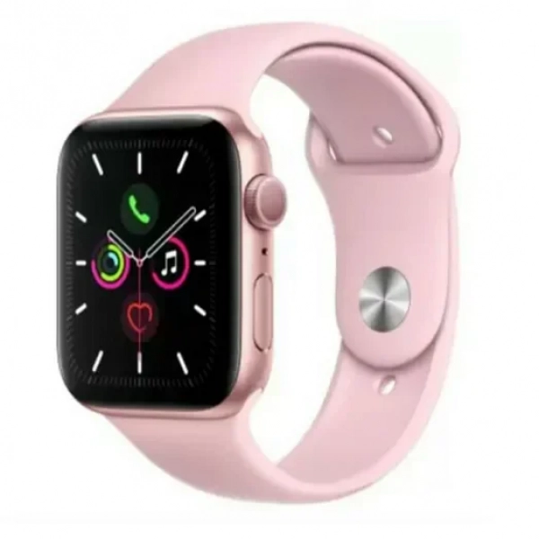 Andowl Q19 Smartwatch με Παλμογράφο (Ροζ)