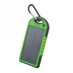 Αδιάβροχος Ηλιακός Φορτιστής 5000mAh STB-200 με 2 Θύρες USB-A Πράσινο ST900