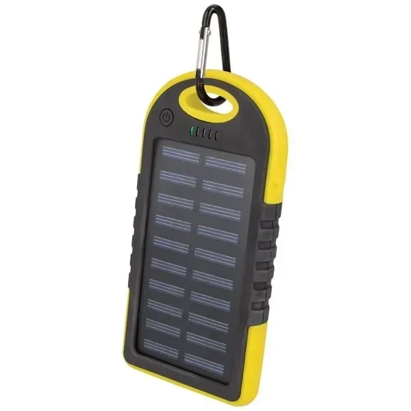 Setty solar power bank 5000 mAh Yellow