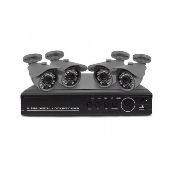 Ολοκληρωμένο Σύστημα CCTV GSM με 4 Κάμερες 000054 (2214)