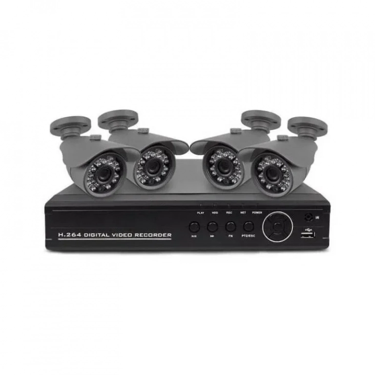 Ολοκληρωμένο Σύστημα CCTV GSM με 4 Κάμερες 000054 (2214)