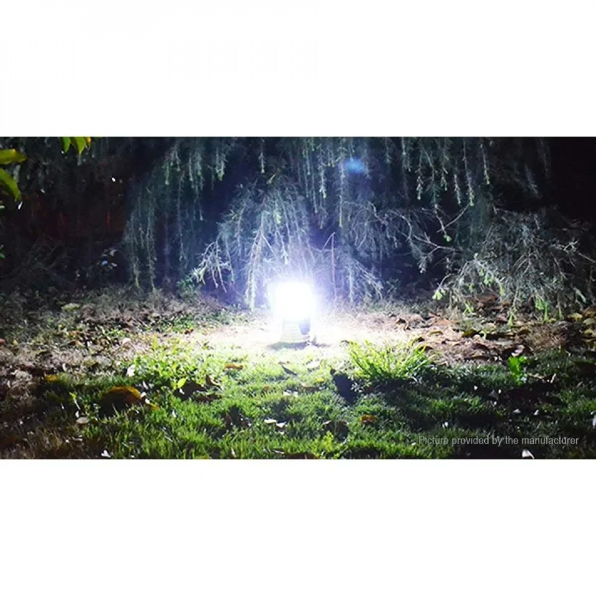 Φακός 1W & ηλιακή λάμπα camping 12 LED & powerbank GSH-7088 OEM